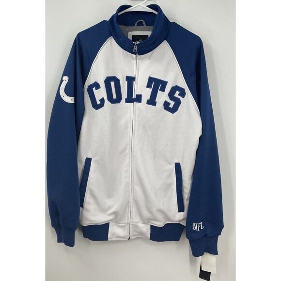 NFL Indianapolis Colts Full Zip Jacket Sz Small - Picture 1 of 6